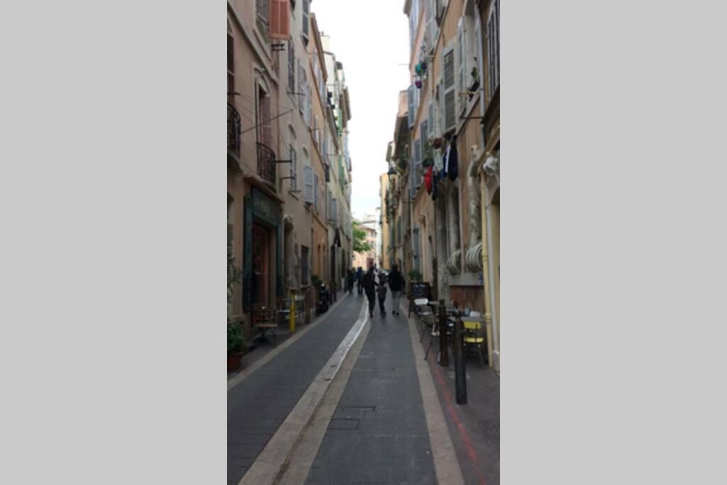 Chambre Au Coeur De Marseille Centre « Le Panier » Eksteriør billede